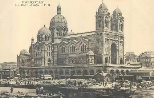France Marseille La Cathedrale