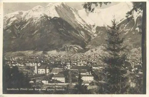 Postcard Austria > Tirol > Innsbruck vom Berg-isel gegen Norden