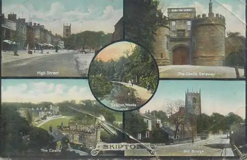 Postcard Uk England Skipton