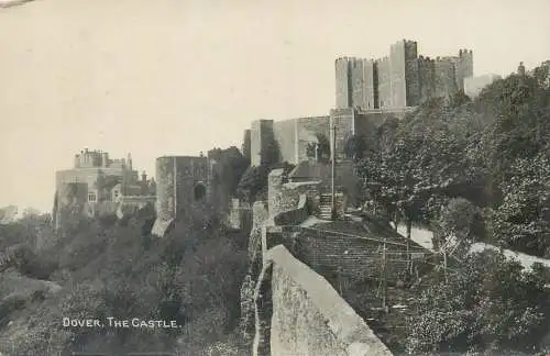 Postcard Uk England Dover castle