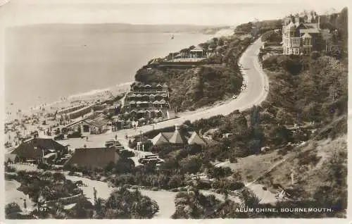 Postcard Uk England Bournemouth Alum Chine