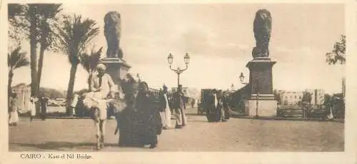 Egypt Cairo Kasr-el Nil bridge