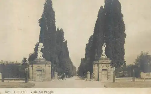 Italy Firenze Viale del Poggio