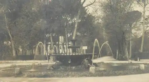 Italy Roma Villa Borghese fontana