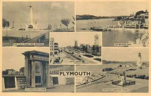 England Plymouth different aspects