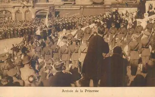 Belgium Bruxelles Arrivee de la Princesse