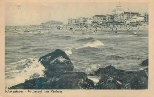 Netherlands Scheveningen Boulevard met Kurhaus