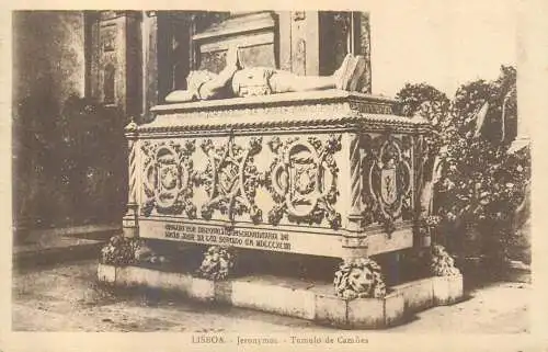 Portugal Lisboa Jeronymos Tomb of Camoes