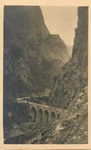 Algeria Gorges du Chabet el Akra Le Pont et la Maison Cantonniere