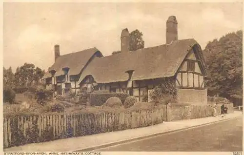 England Stratford-upon-Avon Anne Hathaway's Cottage