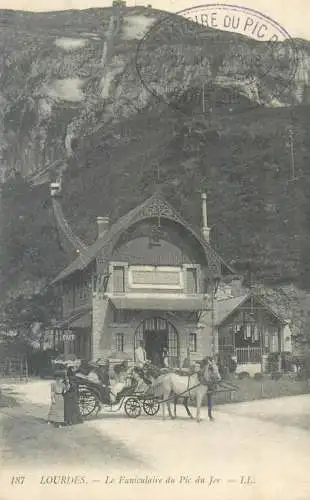France Lourdes Le Funiculaire du Pic du Jer