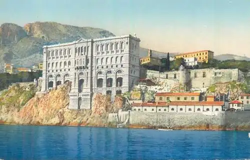 Monaco Musee Oceanographique & La Tete du Chien