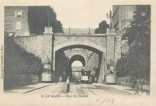 France Le Mans Rue du Tunnel