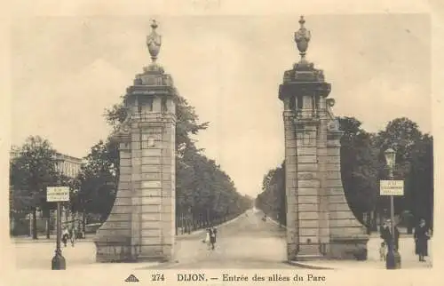 France Dijon Entrees des allees du Parc