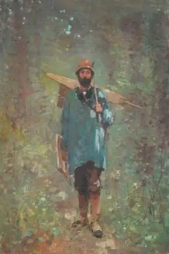 Andreescu la Barbizon pictura de Nicolae Grigorescu