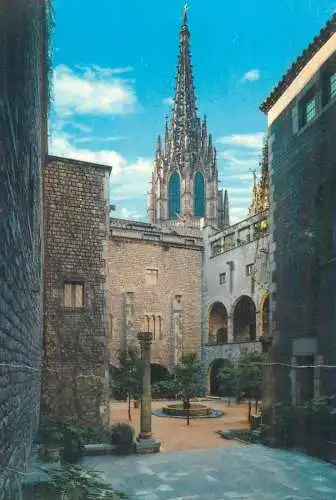 Spain Barcelona Museo Mares patio