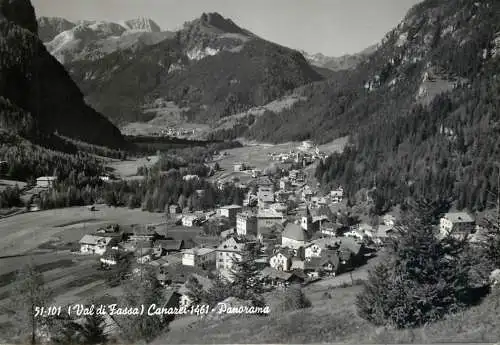 Postcard Italy Val di Fassa Canarei