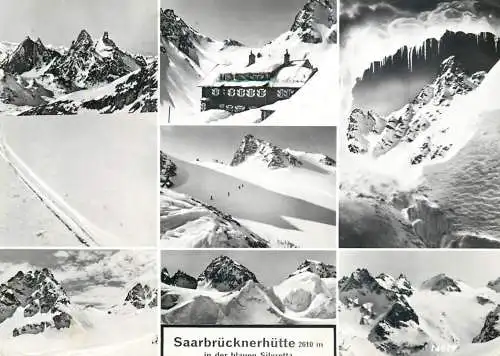Postcard Austria Tirol Saarbrucknerhutte