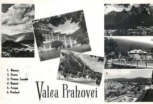 Postcard Romania Valea Prahovei