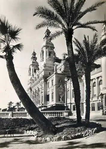 Postcard Monaco Monte Carlo casino