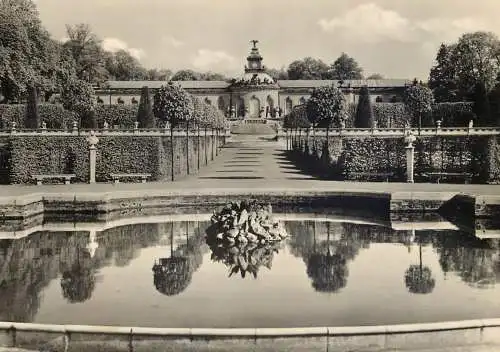 Postcard Germany Potsdam Sanssouci