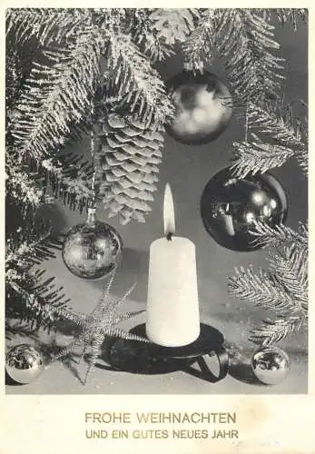 Postcard Germany Frohe Weihnachten und ein gutes neues jahr