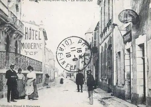 Postcard France Vendée > Ile de Noirmoutier la grande rue