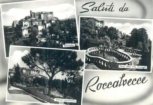 Postcard Italy saluti da Roccalvecce