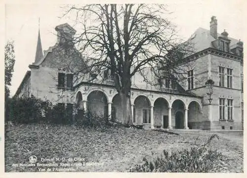 Postcard Belgium Prieure Notre Dame de Grace des moniales Bernardines