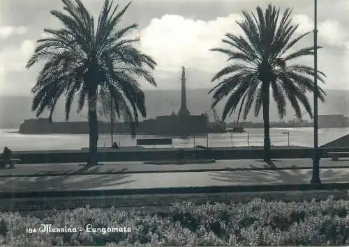 Postcard Italy Messina Lungomare