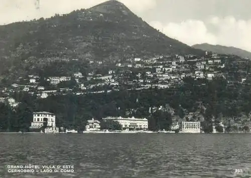 Postcard Italy Grand Hotel villa d'Este Cernobbio Lago di Como
