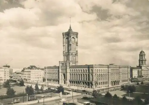 Postcard Germany Berlin Rathaus