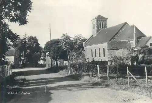 Postcard Belgium Erezee l'eglise