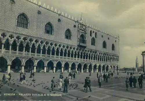 Postcard Italy Venice Palazzo Ducale e S. Giorgio