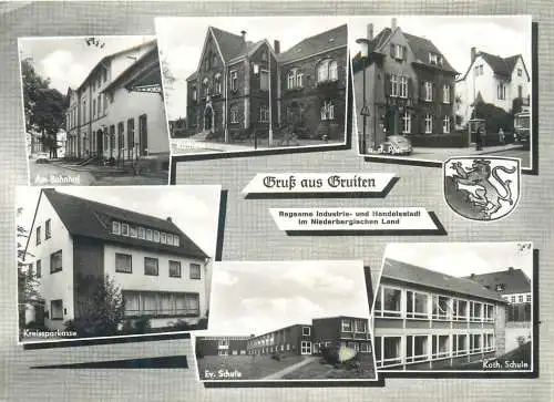 Postcard Germany Gruiten multi view