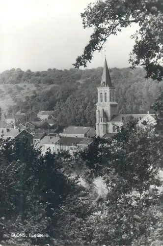 Postcard Belgium Glons l'eglise