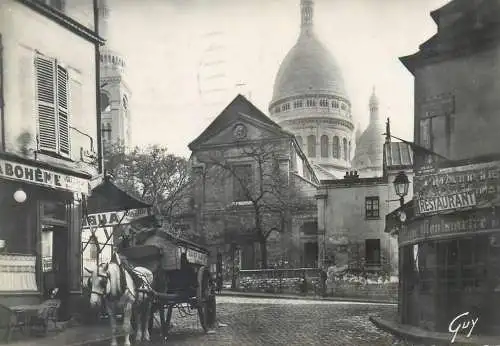 Postcard France  Paris Sacré Coeur