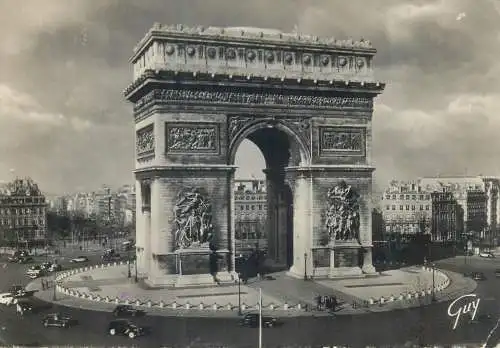 Postcard France  Paris > Arc de Triomphe