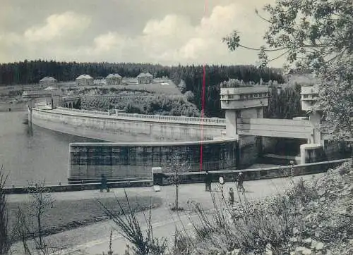 Postcard Belgium Eupen Barrage de la Vesdre
