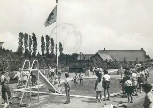 Postcard Belgium Domein Bokrijk op de speeltuin 1963