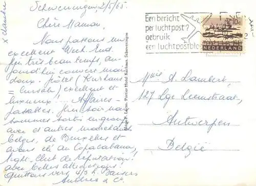 Postcard Netherlands Scheveningen Kurhaus