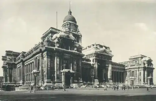 Postcard Belgium Bruxelles Justice Palace 1958