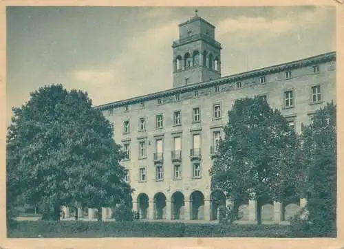 Postcard Germany Karlsruhe Reichspostdirektion
