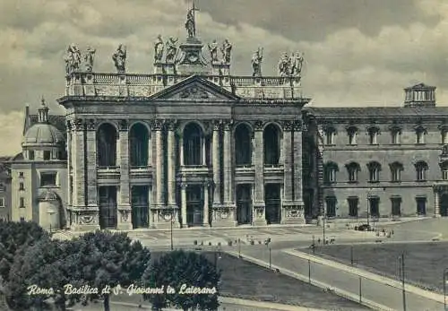 Postcard Italy Rome Basilica di S. Giovanni in Laterano
