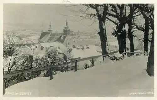 Graz im Schnee Austria 1930