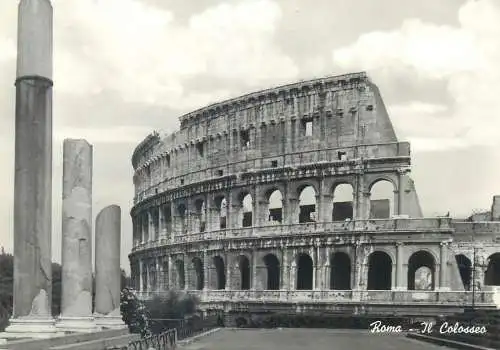Postcard Italy Rome il Colosseo