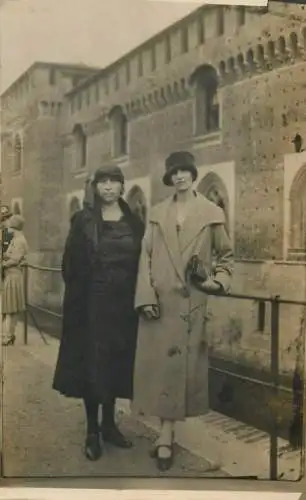 Milano 1926 cartolina vera fotografia