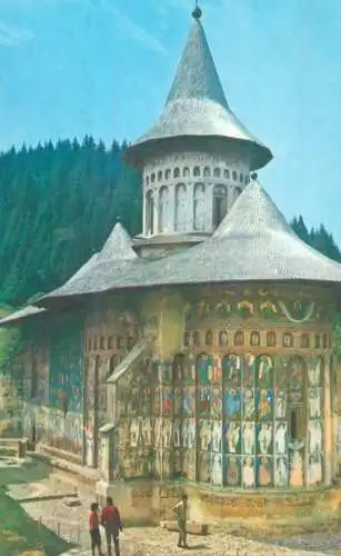 Romania Biserica "Voronet" monument istoric