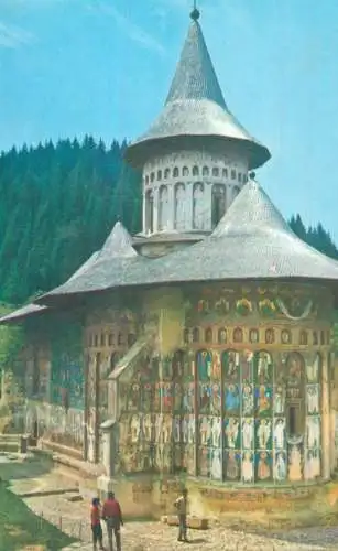 Romania Biserica "Voronet" monument istoric sec XV