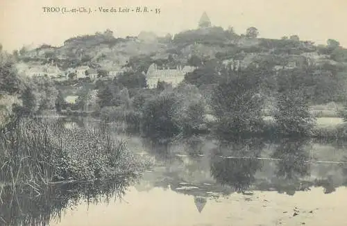 France Troo vue du Loir